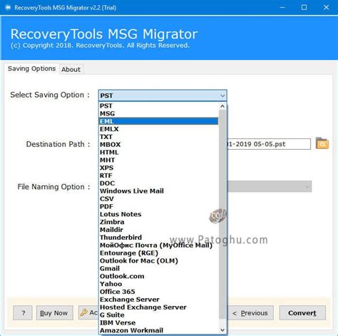 RecoveryTools MBOX Migrator 8.2